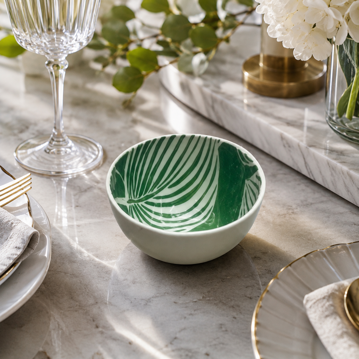 Danny Home Monochrome Pattern 4.75-Inch Bowl
