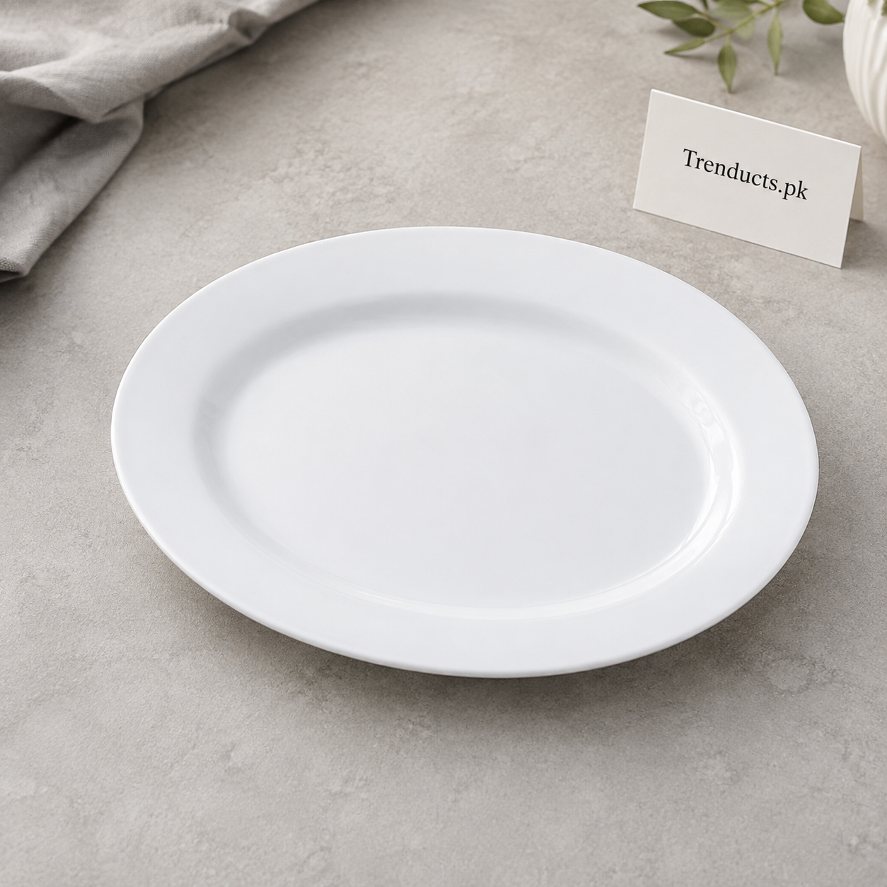 Danny Home Oval Opal Serving Plate