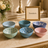 Danny Home Porcelain All-Purpose Bowl Set (6 Pieces)