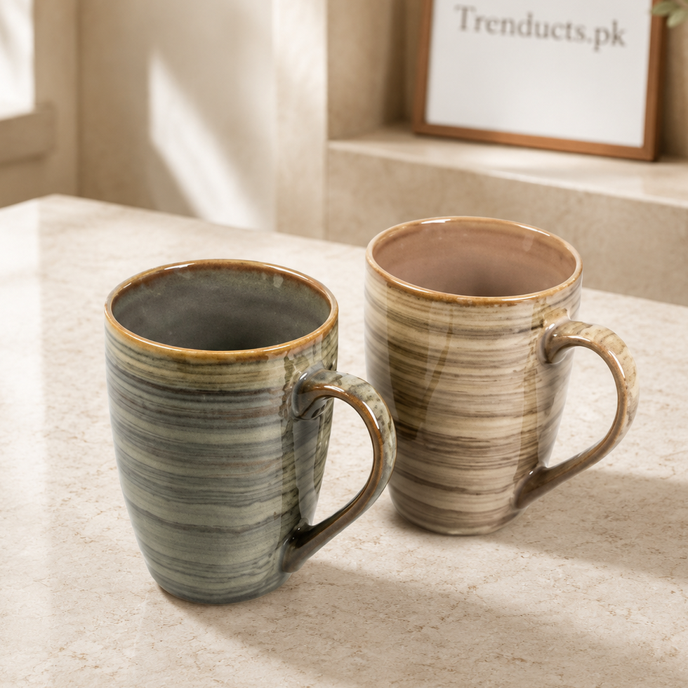 Danny Home Ribbed Mug 320ml - each