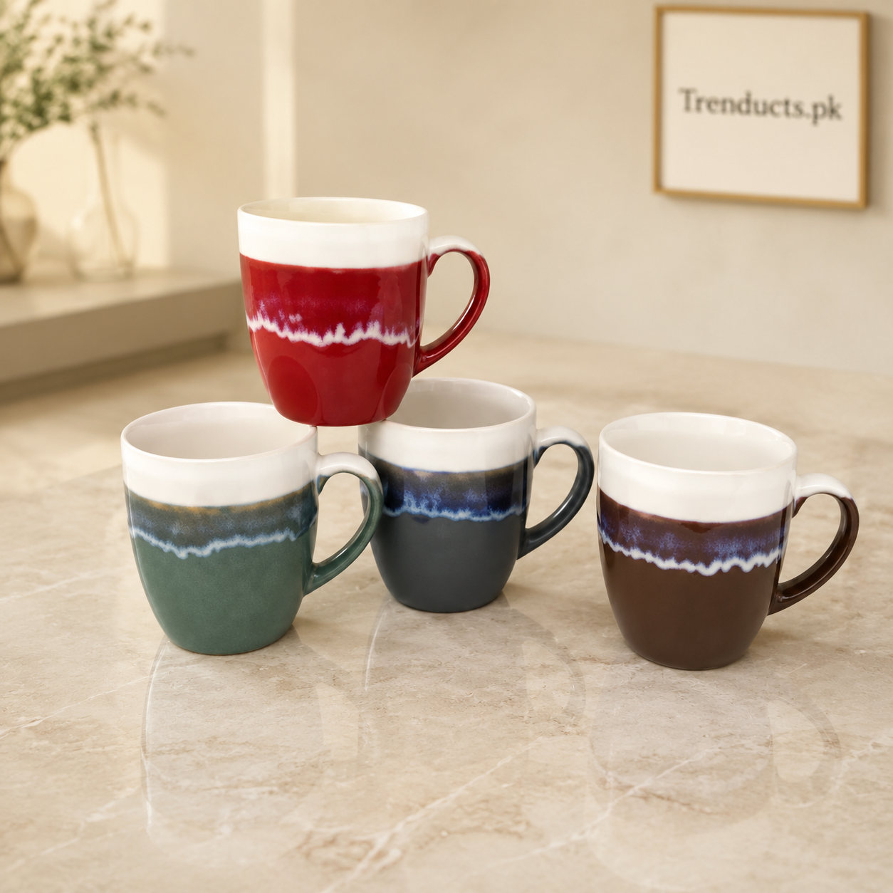 Danny Home Contrast Rim Mug 230ml - each