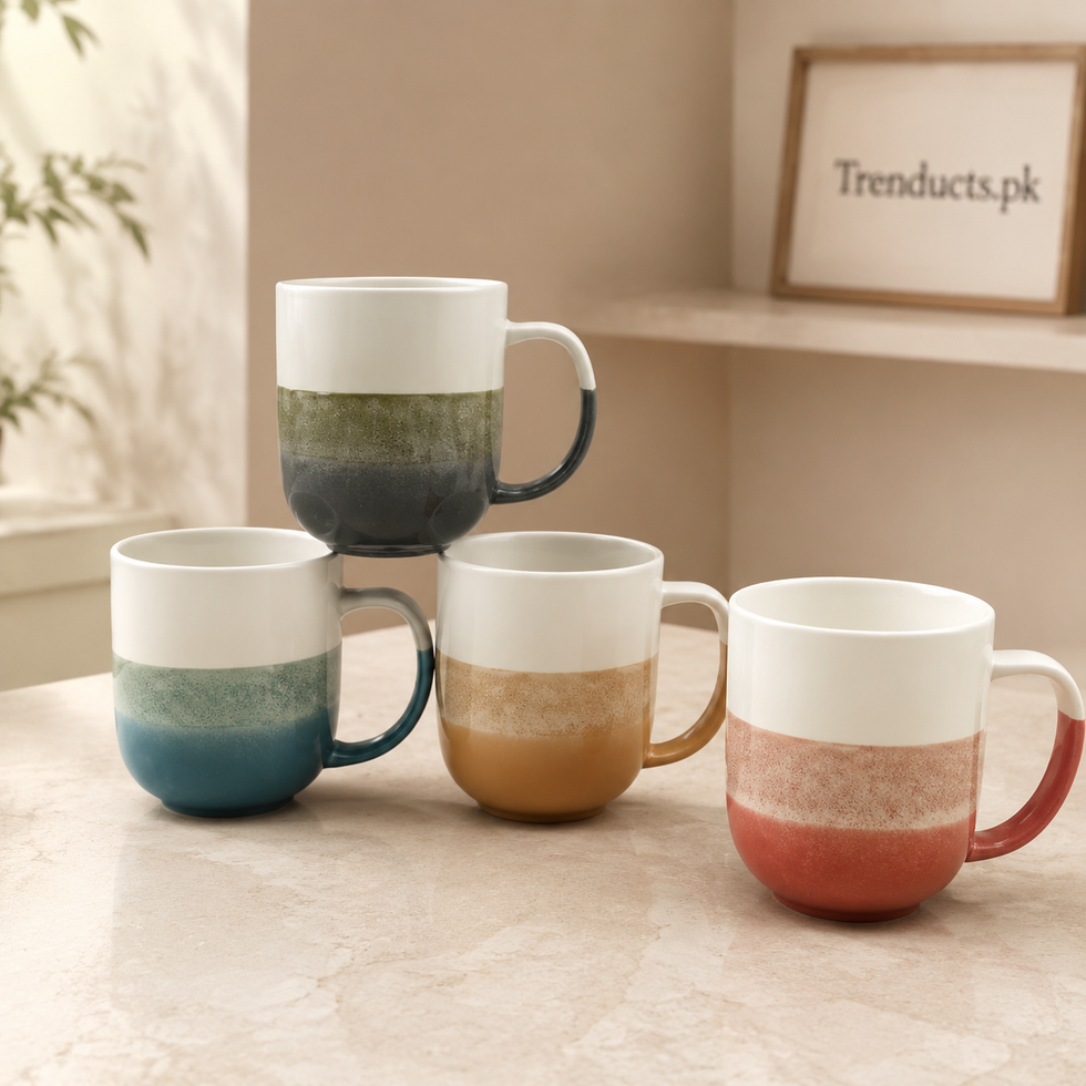 Danny Home Colour Block Mug 400ml - each