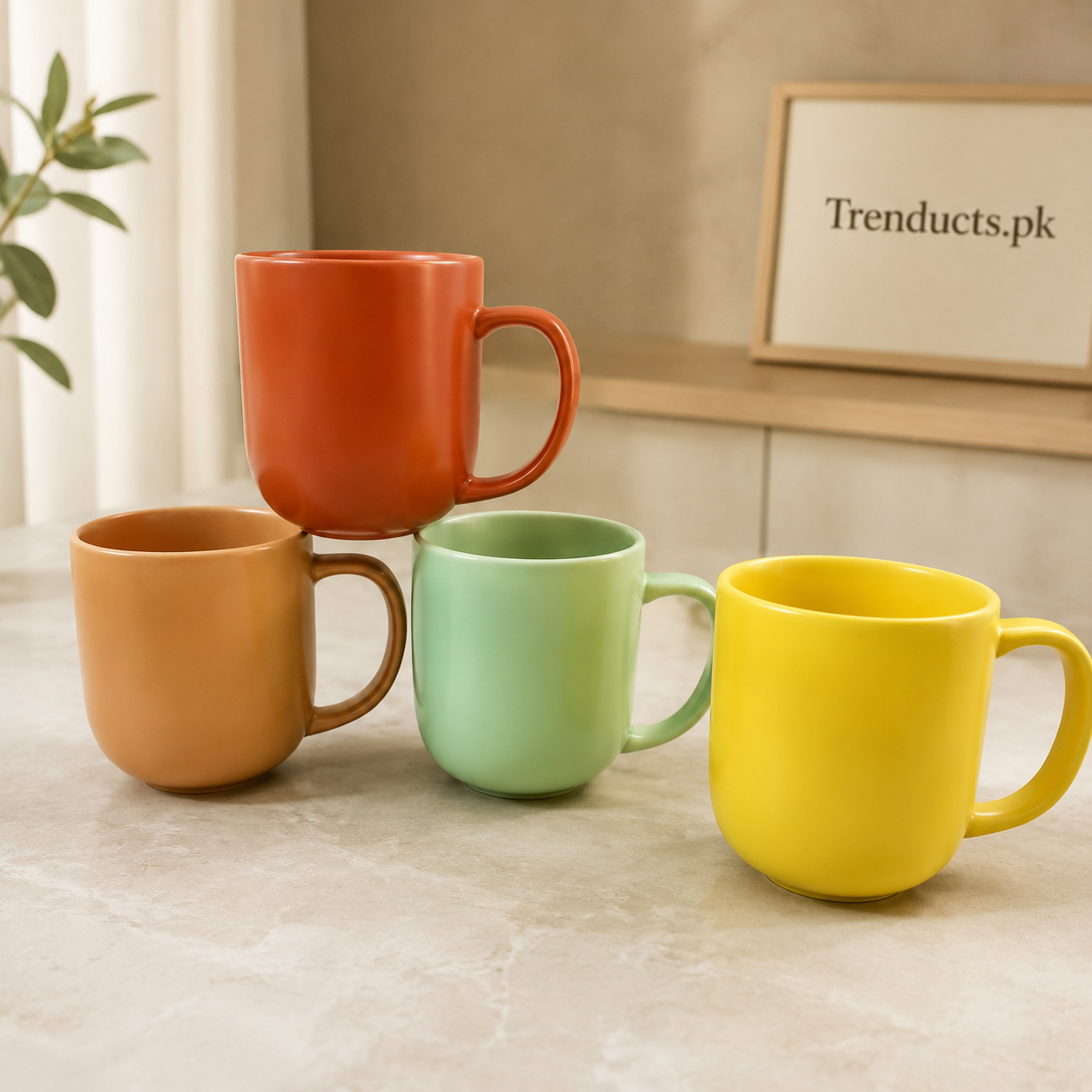 Danny Home Bright Colour Mug 400ml - each