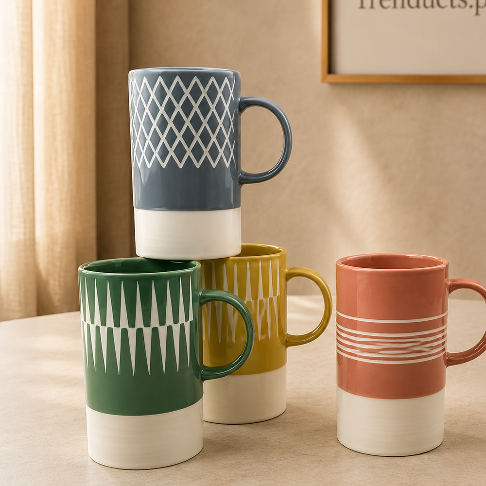 Danny Home Striped Mug 380ml - each