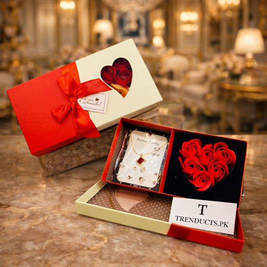 Luxury Rose Jewelry Gift Box - Eternal Romance MS