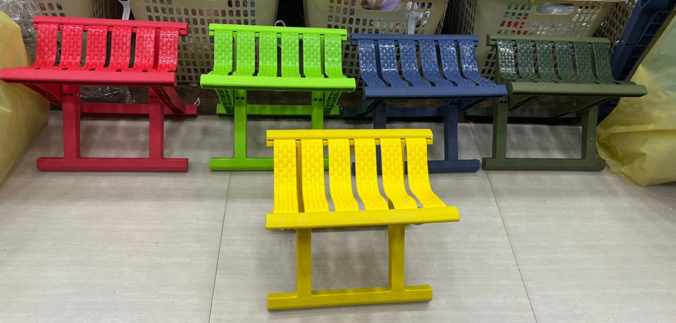 Foldable Mini Chair – Portable Small Chair (Random) - Clarify.pk