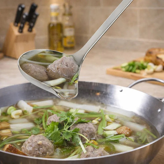 Stainless Steel Duck Mouth Ladle – Long Handle - Clarify.pk