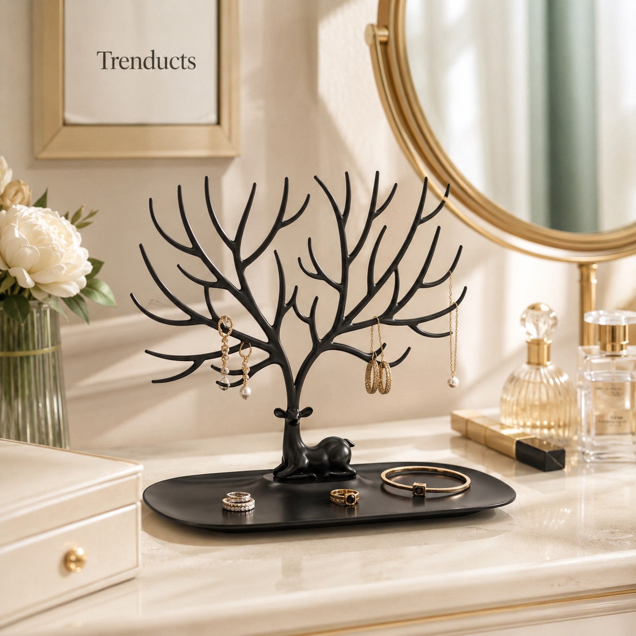Deer Tree Jewellery Stand – Random Colour