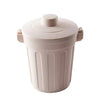 Desktop Mini Trash Can with Lid - Compact & Durable - Clarify.pk