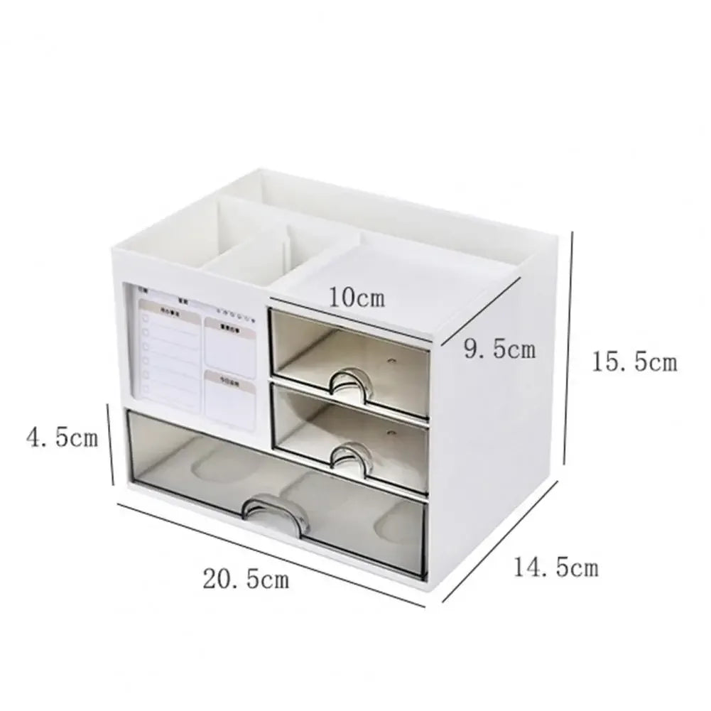 Desktop Organizer with Drawers for Storage - Clarify.pk
