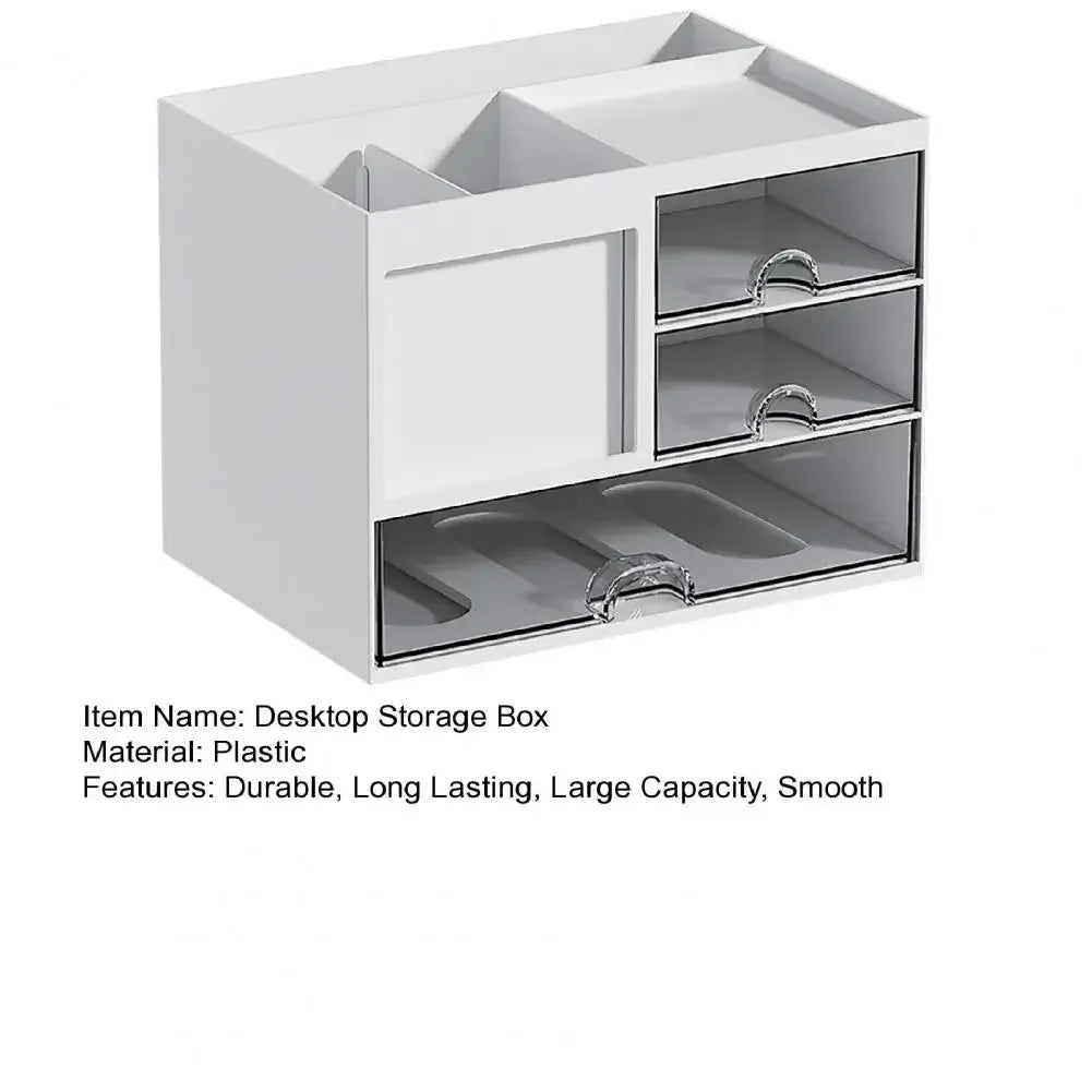 Desktop Organizer with Drawers for Storage - Clarify.pk