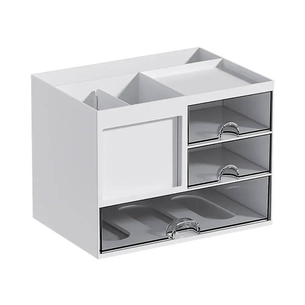 Desktop Organizer with Drawers for Storage - Clarify.pk