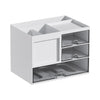 Desktop Organizer with Drawers for Storage - Clarify.pk