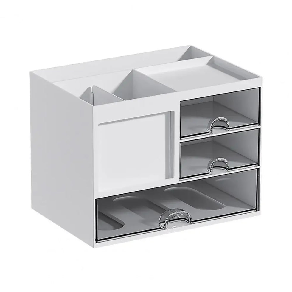 Desktop Organizer with Drawers for Storage - Clarify.pk
