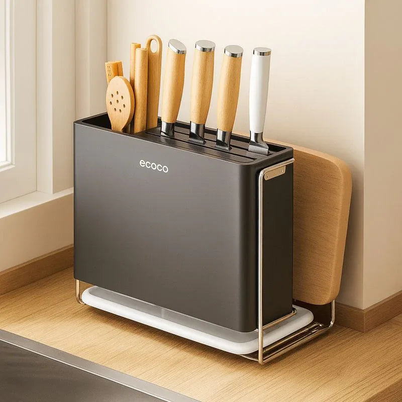 Ecoco Magnetic Knife Holder – Wall Mount Kitchen Organizer - Clarify.pk