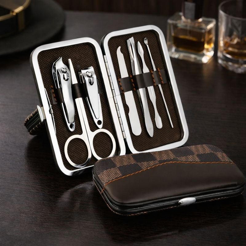7 in 1 Stainless Steel Manicure Pedicure Nail Kit