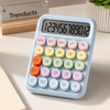 Digital Colorful Calculator with Pastel Keys