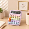 Digital Colorful Calculator with Pastel Keys