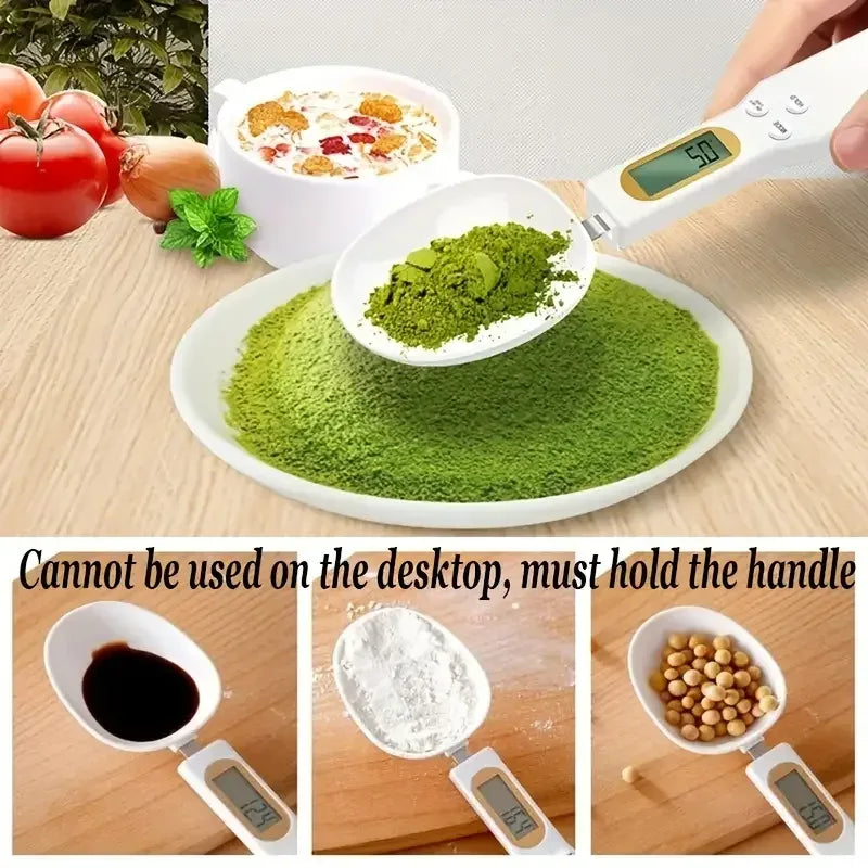 Digital Spoon Scale for Precise Kitchen Measuring