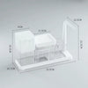 Dish Soap Dispenser Caddy with Brush Holder