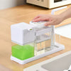Dish Soap Dispenser Caddy with Brush Holder