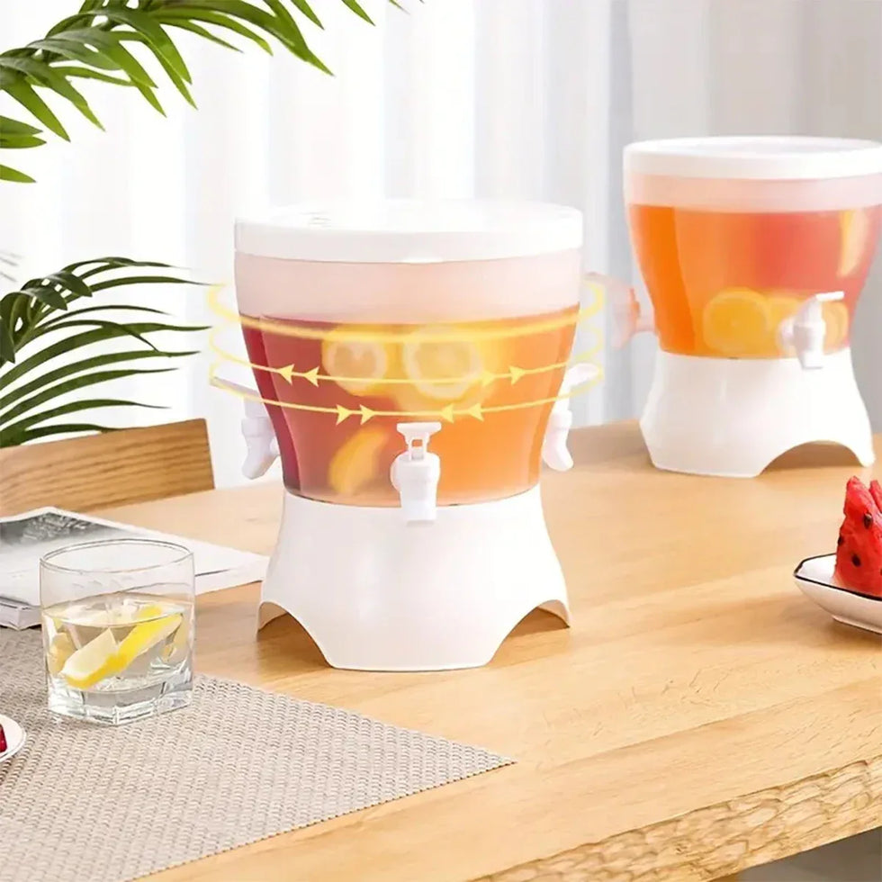 Divider Design Beverage Container Dispenser