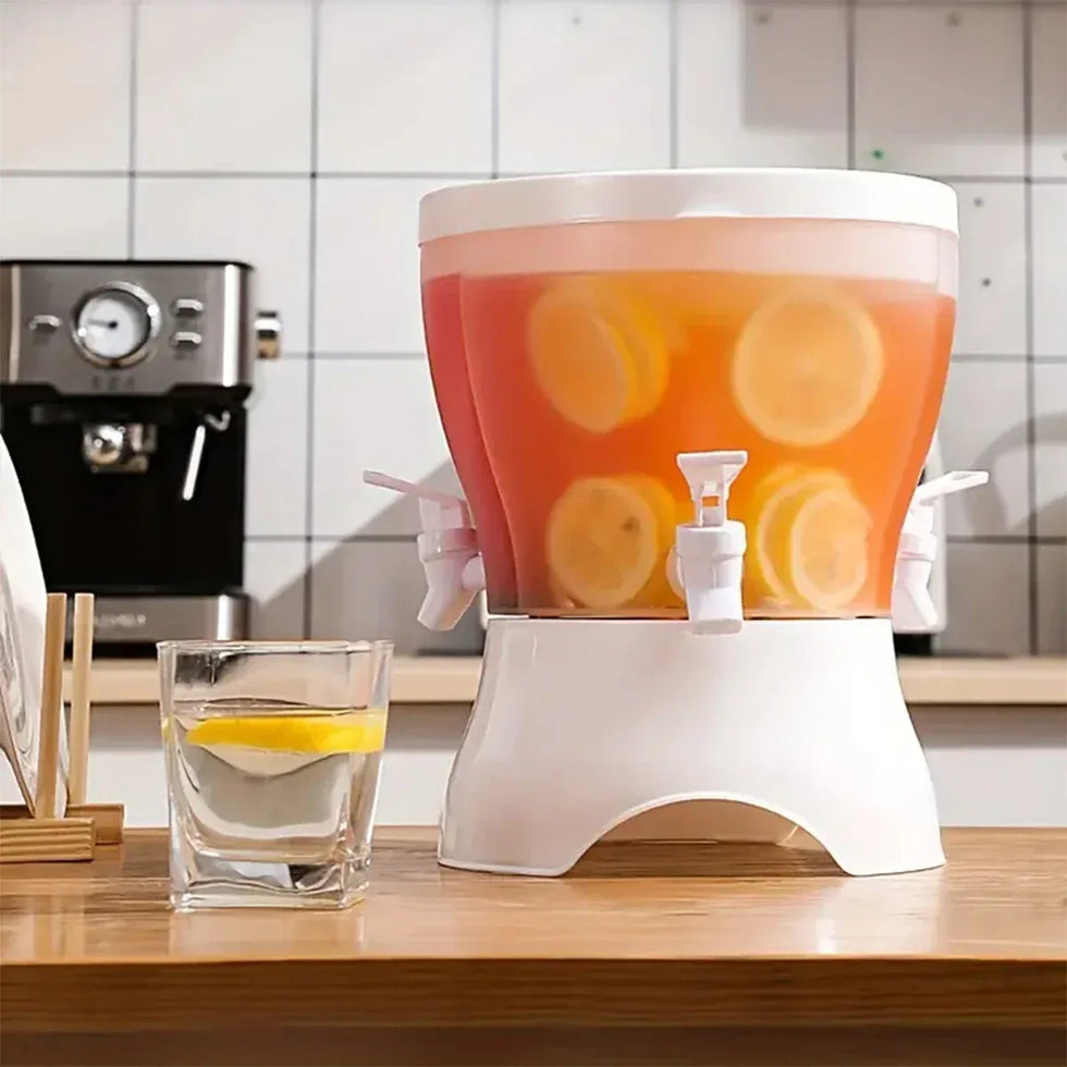 Divider Design Beverage Container Dispenser