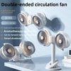 Double Head Recirculating Fan with Aromatherapy - Clarify.pk