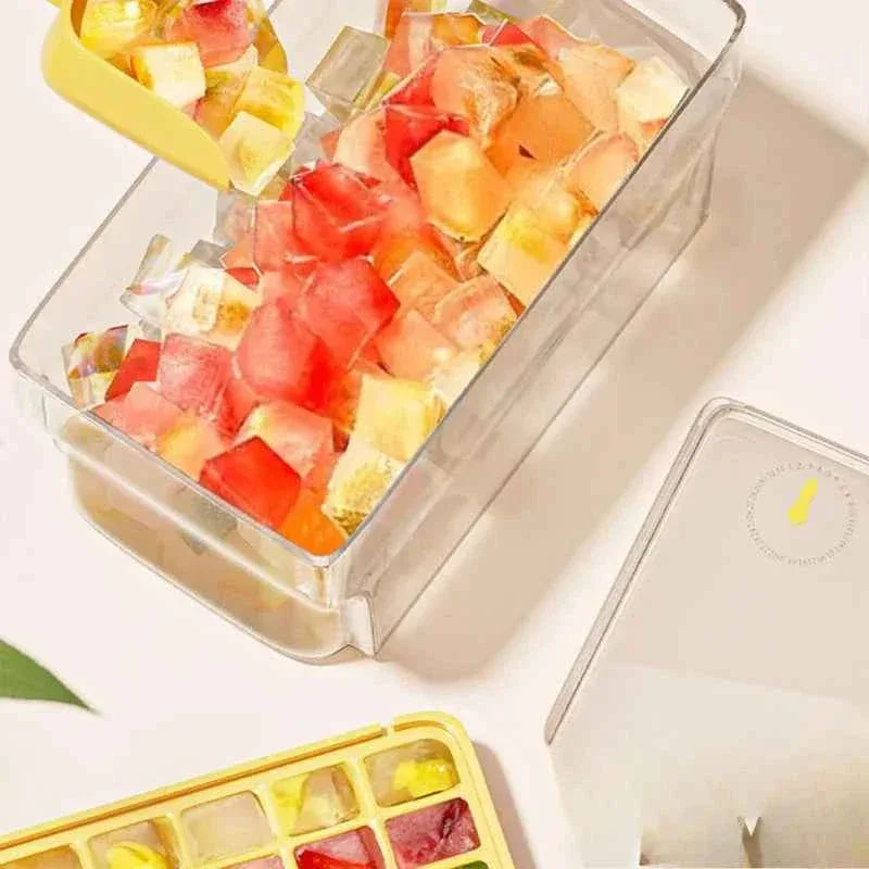Double Layer Ice Cube Mold for Easy Freezing