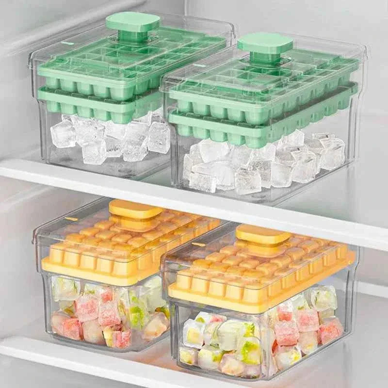 Double Layer Ice Cube Mold for Easy Freezing
