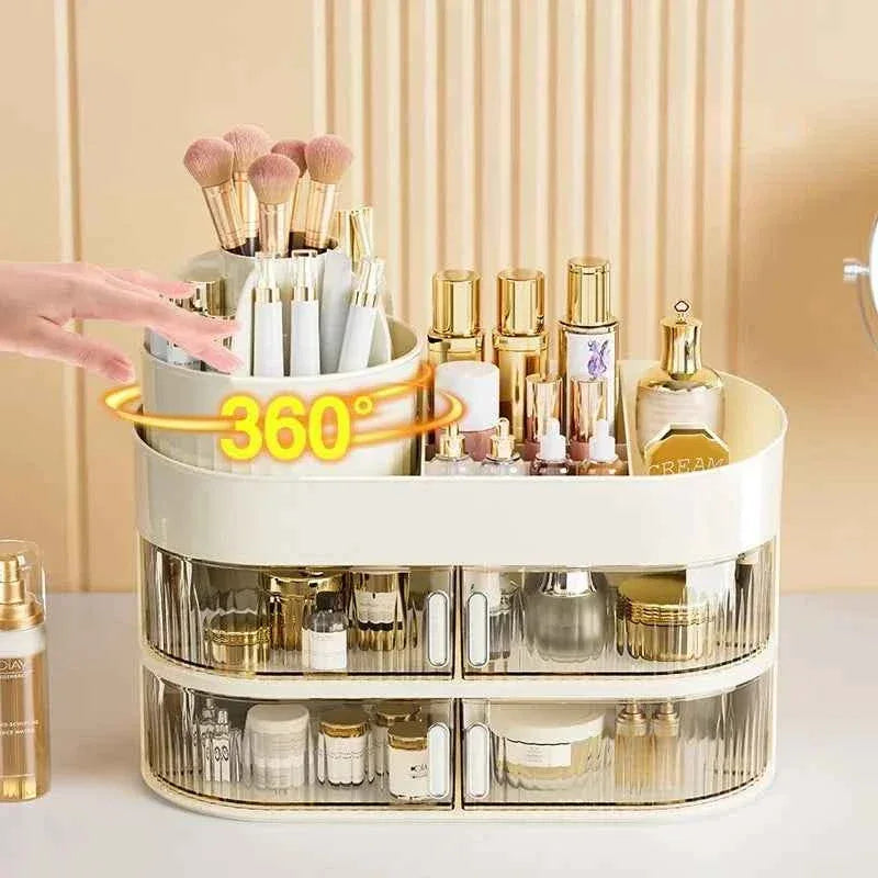 Double Layer Makeup Container for Organized Essentials
