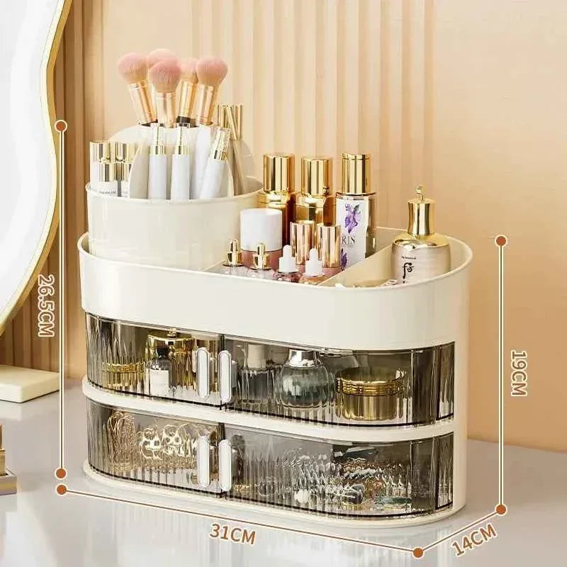 Double Layer Makeup Container for Organized Essentials