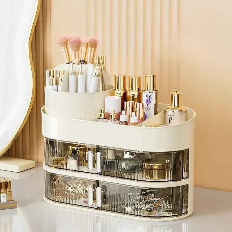 Double Layer Makeup Container for Organized Essentials