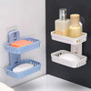 Double Layer Soap Dish Holder for Bathroom - Clarify.pk