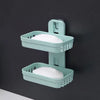 Double Layer Soap Dish Holder for Bathroom - Clarify.pk
