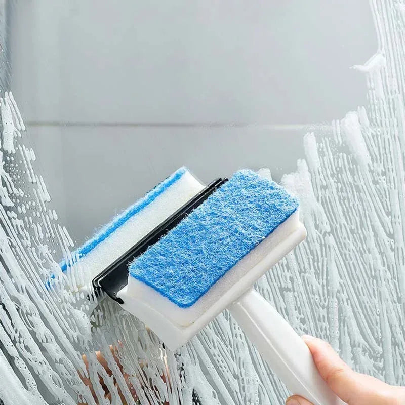Double Sided Glass Cleaning Brush for Windows - Clarify.pk