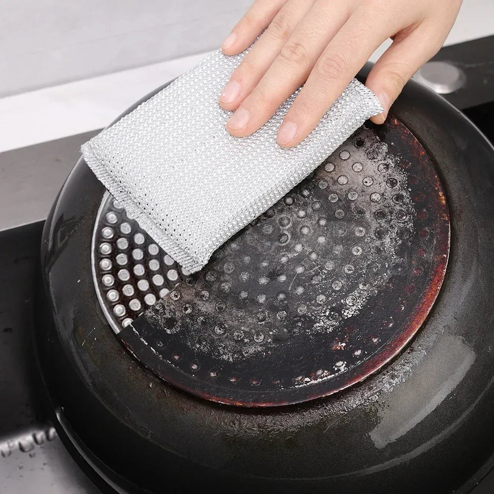 Double Sided Kitchen Cleaning Sponge Pack of 4