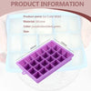 24 Grids Silicone Ice Cube Tray with Lid – Ice Mold for Drinks & Cocktails - Clarify.pk