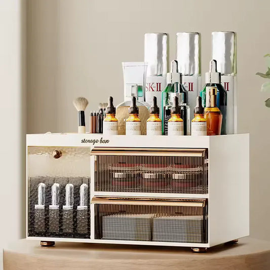 Drawer Style Makeup Organizer with Clear Storage - Clarify.pk