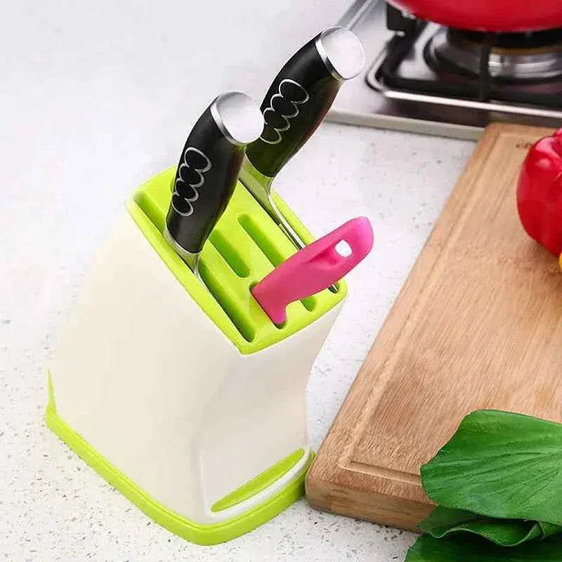 Durable Kitchen Knife Holder for Easy Storage - Clarify.pk