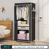 Dustproof Fabric Wardrobe with Shelves - Clarify.pk