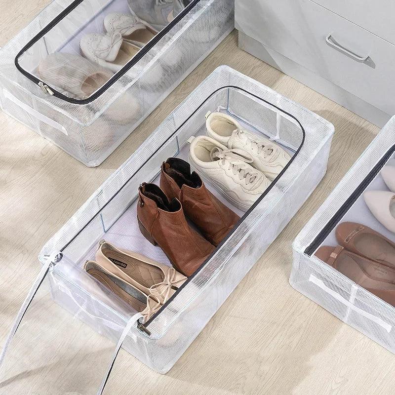 Dustproof Shoe Organizer for Under Bed