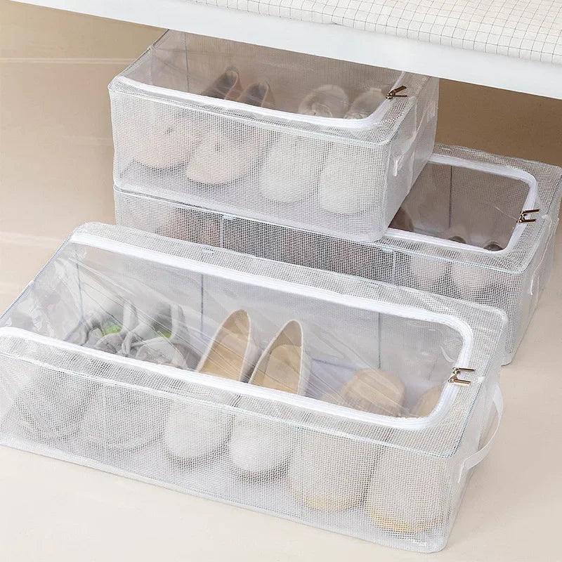 Dustproof Shoe Organizer for Under Bed