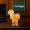 Premium Transparent Cocktail & Juice Glass - Clarify.pk