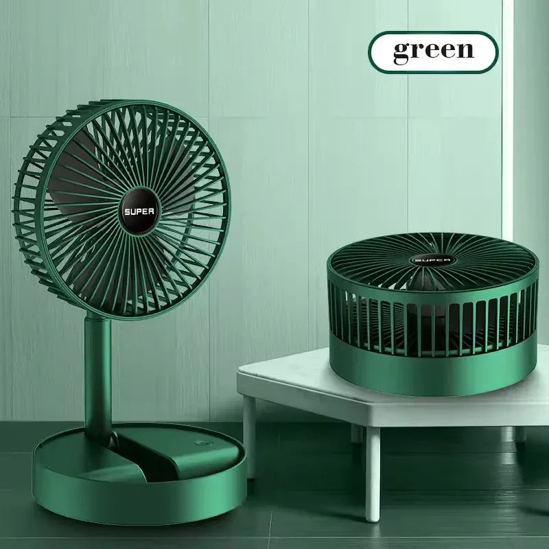Mini Foldable Fan for Dormitory - Portable & Adjustable