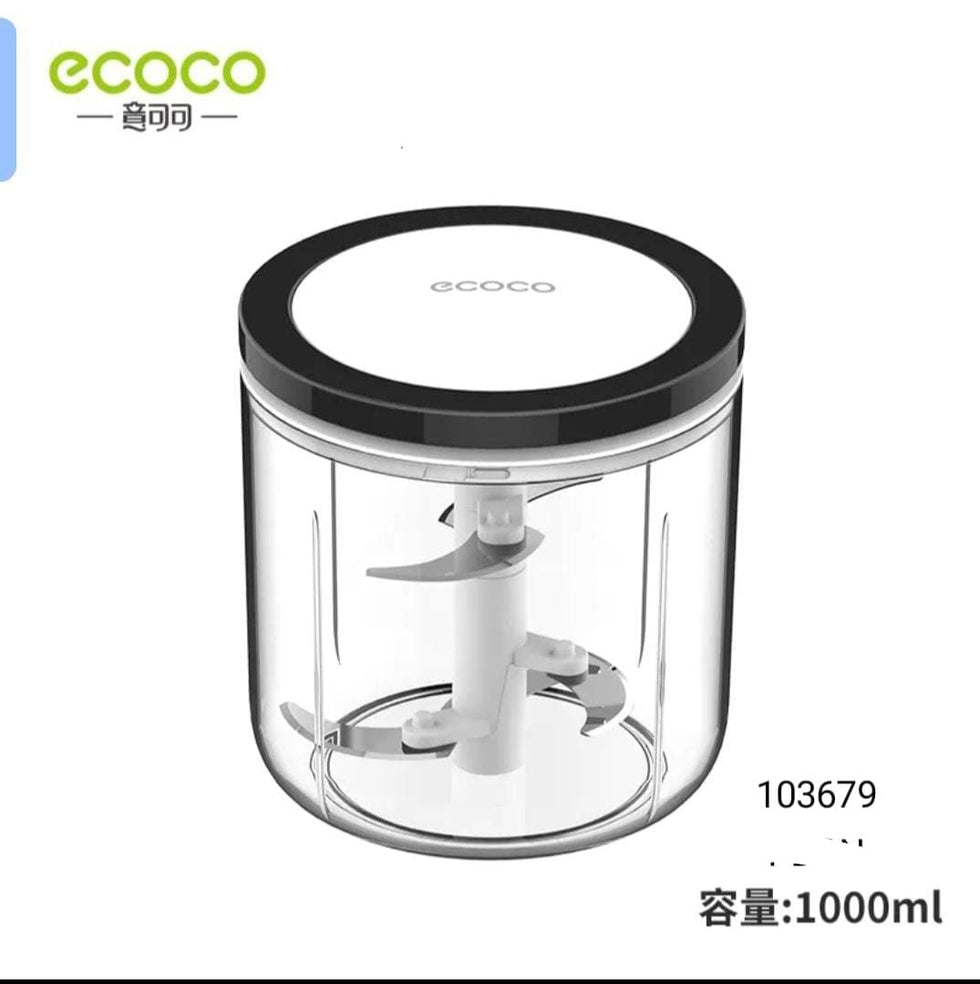 Ecoco Manual Food Chopper – Precision Pull-String Processor
