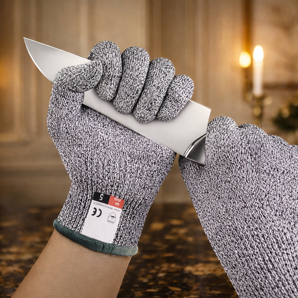 Grade 5 Cut-Resistant Gloves – Ultimate Kitchen & Garden Safety