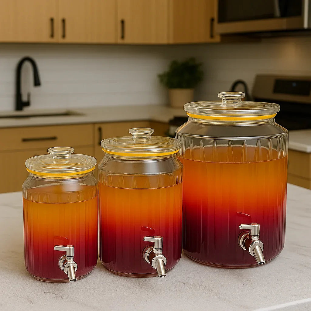 Acrylic Beverage Cooler – Large Drink Dispenser - Clarify.pk