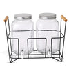 Double Drink Dispenser with Stand – 3.8L Beverage Server - Clarify.pk