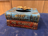 Vintage Book-Style Tissue Box Case – Elegant Home Decor - Clarify.pk